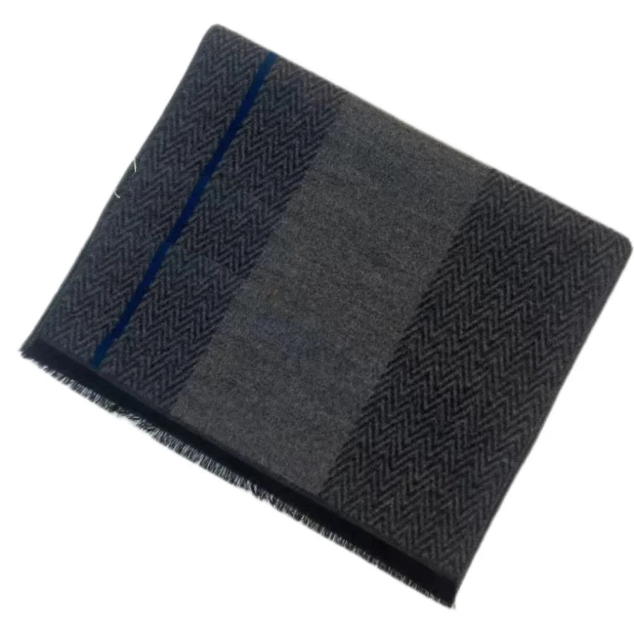 Men's Winter Faux Cashmere Scarf
