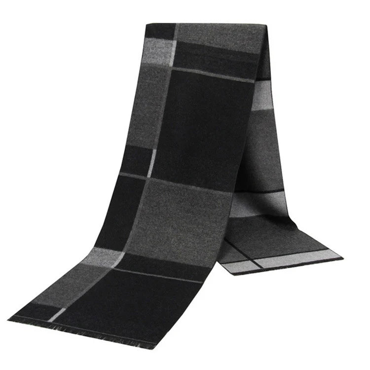 Men's Cashmere Big Neckerchief Casual Scarf