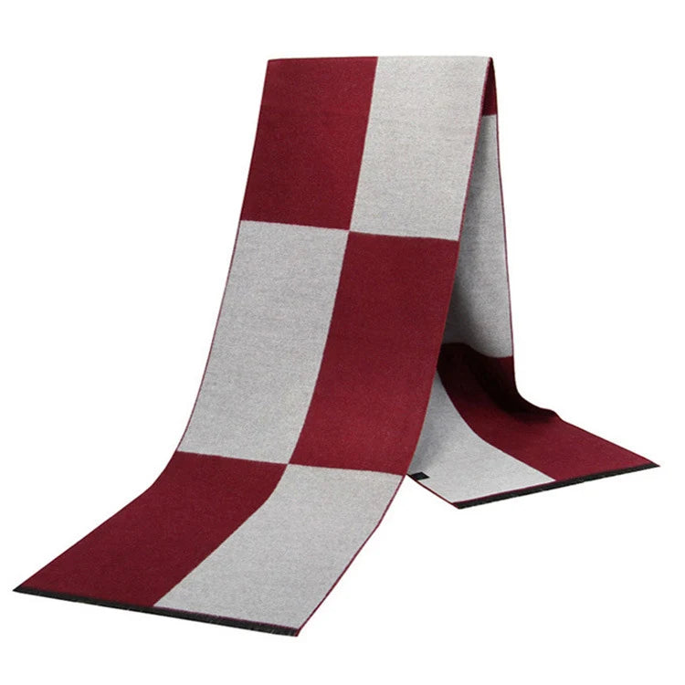 Men's Cashmere Big Neckerchief Casual Scarf