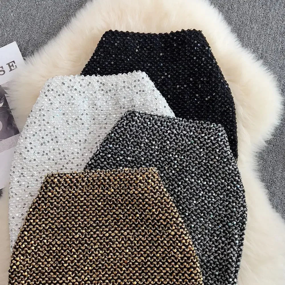 Stretchable Korean Mini-Skirt