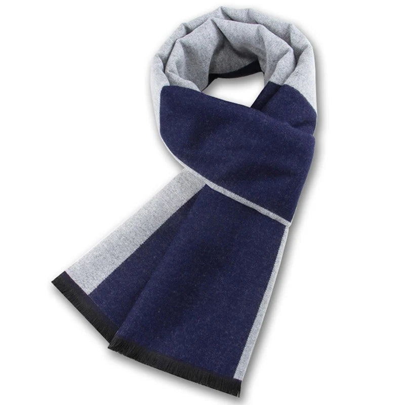 Men's Cashmere Big Neckerchief Casual Scarf