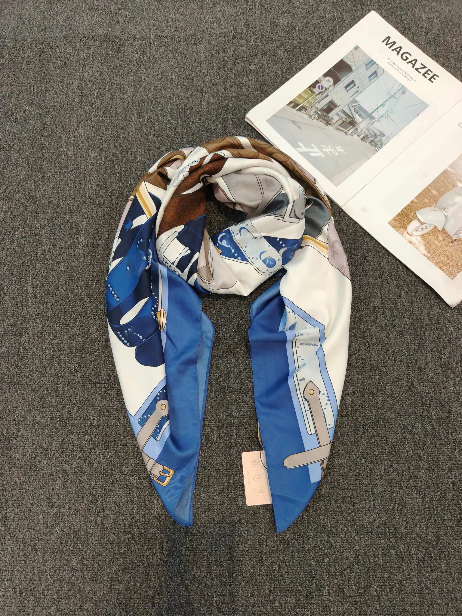 Versatile Print Scarf/Shawl
