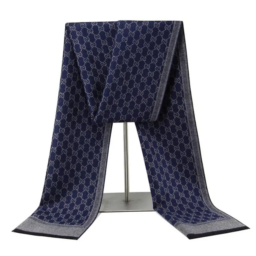 Men's Winter Faux Cashmere Scarf