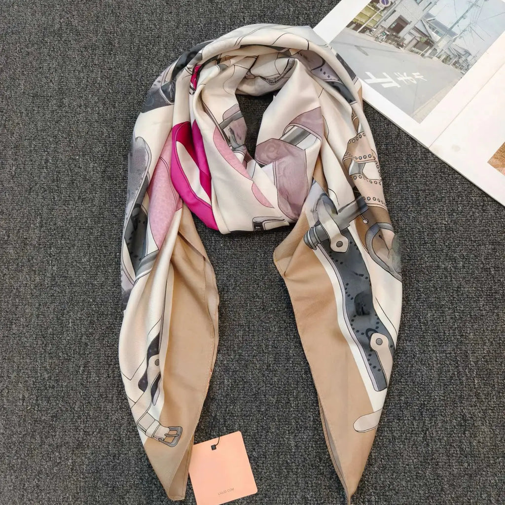 Versatile Print Scarf/Shawl