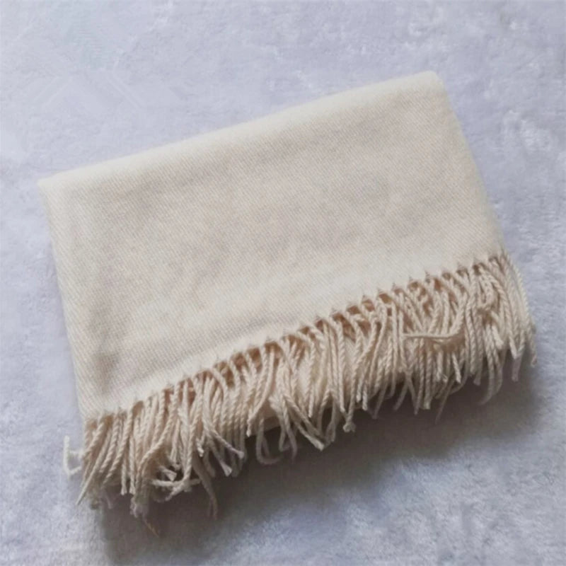 Men's Classic Solid Color Scarf