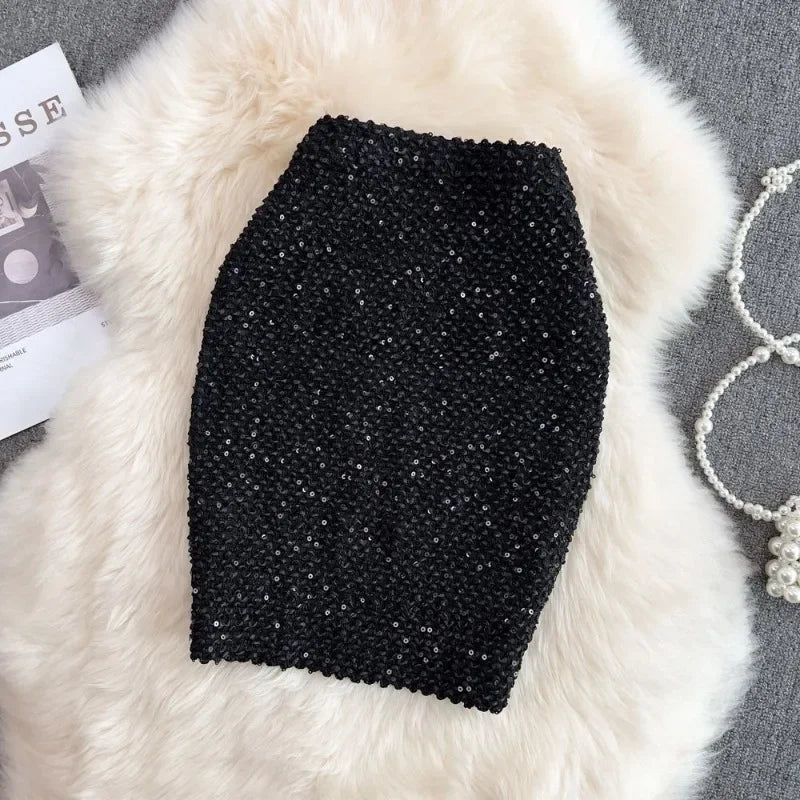 Stretchable Korean Mini-Skirt