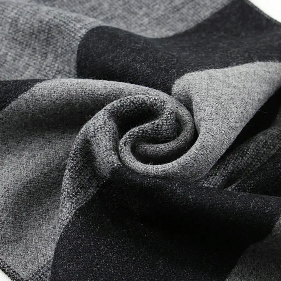 Men's Winter Faux Cashmere Scarf