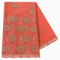 Embroidered High Quality 100% Cotton Scarf