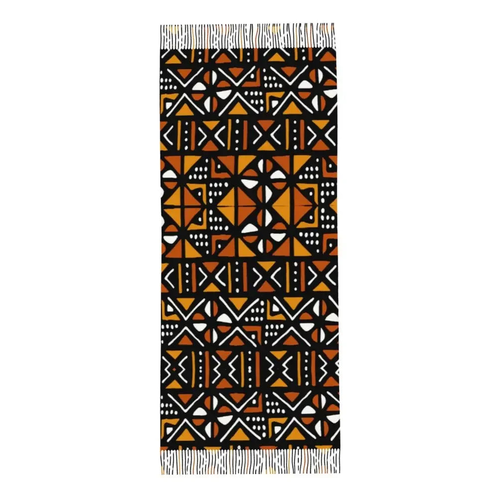 Printed African Scarf Shawl Head Wrap