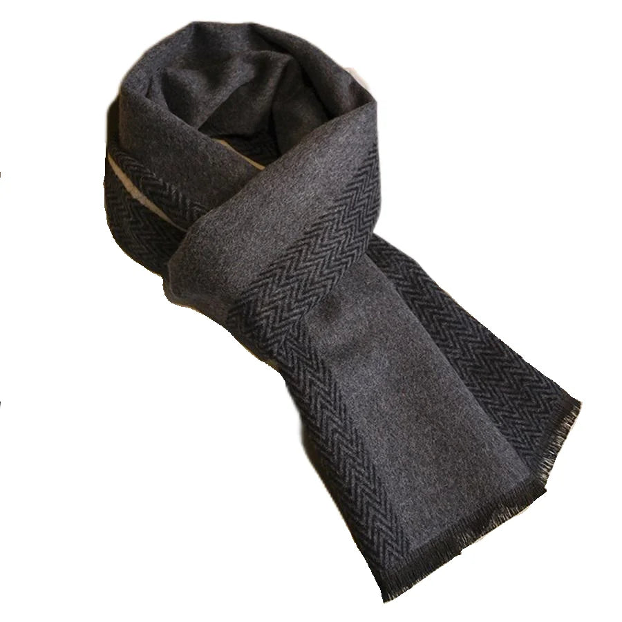 Men's Winter Faux Cashmere Scarf