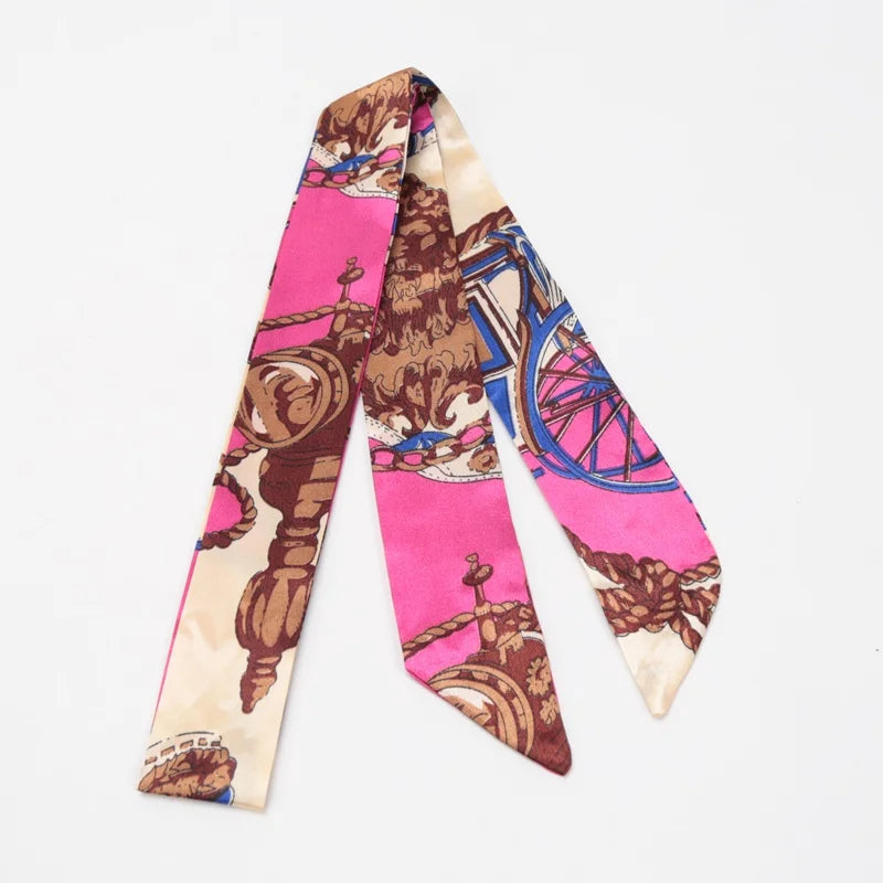 Light Skinny Print Head Scarf/Bandana(s)