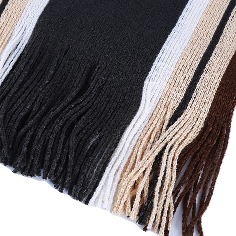 Men's Wool Knitted Scarf