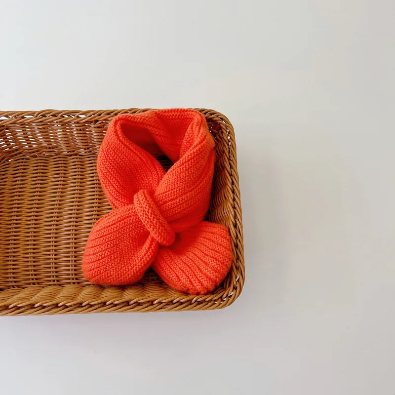 Knit Baby Scarves