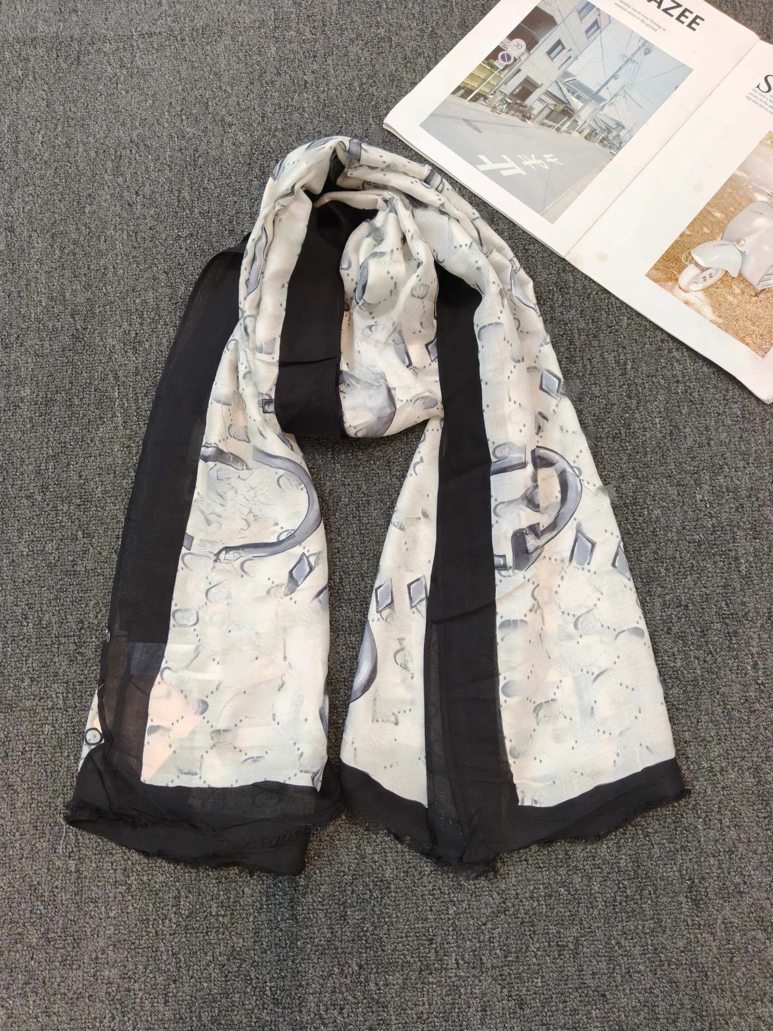 Versatile Print Scarf/Shawl