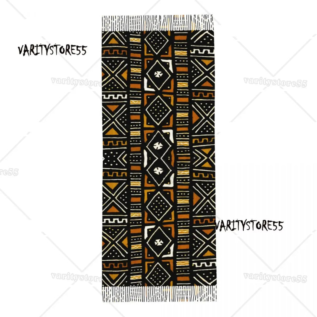 Printed African Scarf Shawl Head Wrap