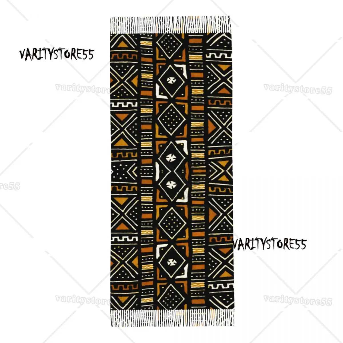 Printed African Scarf Shawl Head Wrap