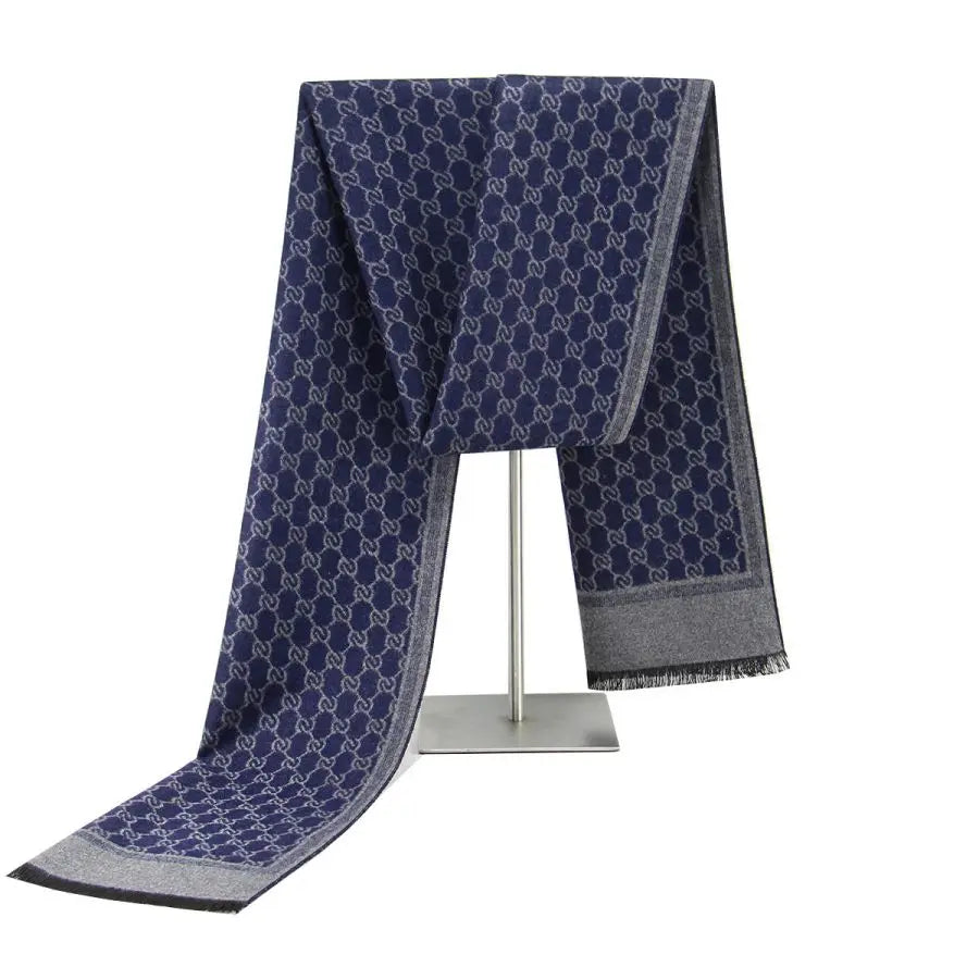 Men's Winter Faux Cashmere Scarf