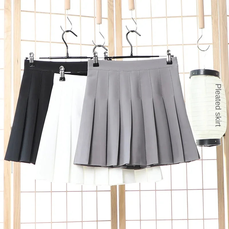 Pleated Mini Skirt