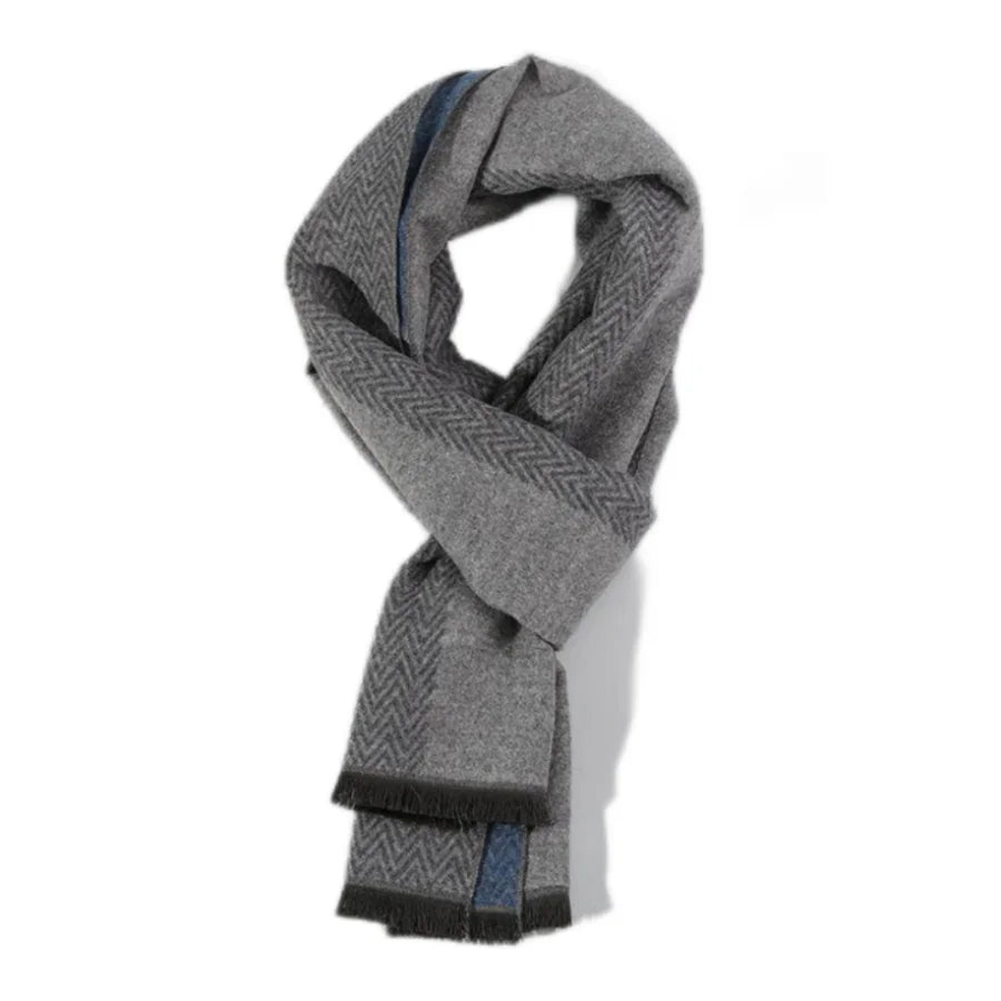 Men's Winter Faux Cashmere Scarf