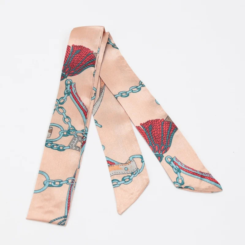 Light Skinny Print Head Scarf/Bandana(s)