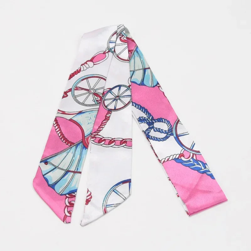 Light Skinny Print Head Scarf/Bandana(s)