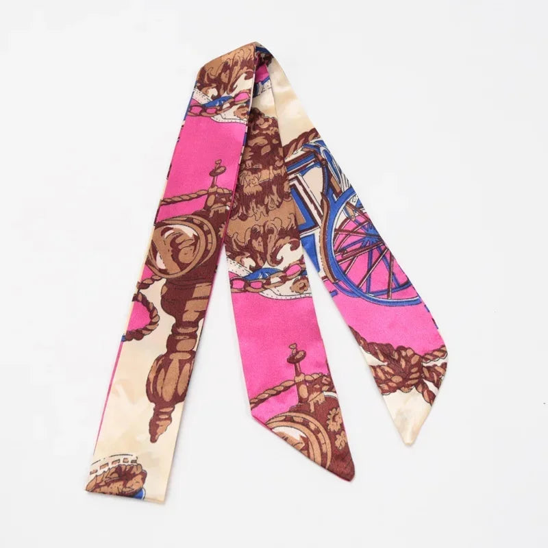 Light Skinny Print Head Scarf/Bandana(s)