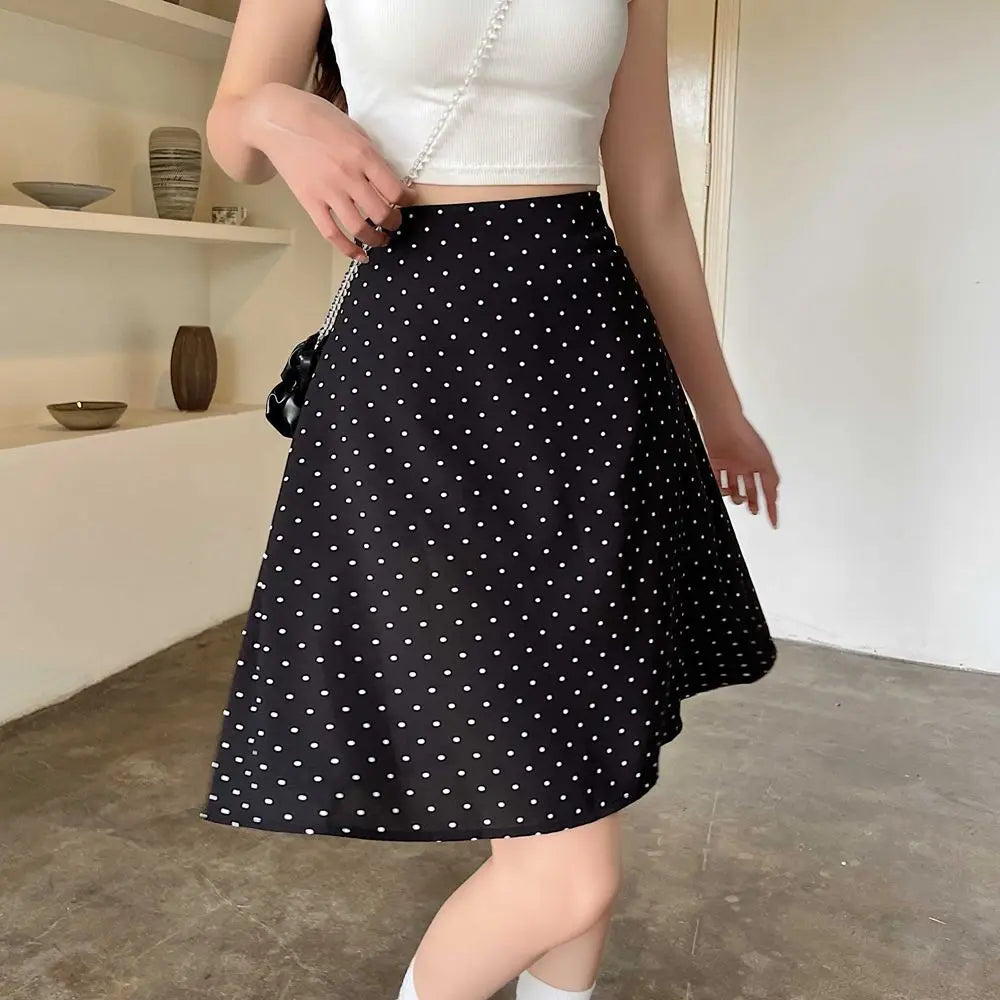 High Waist Midi Skirt