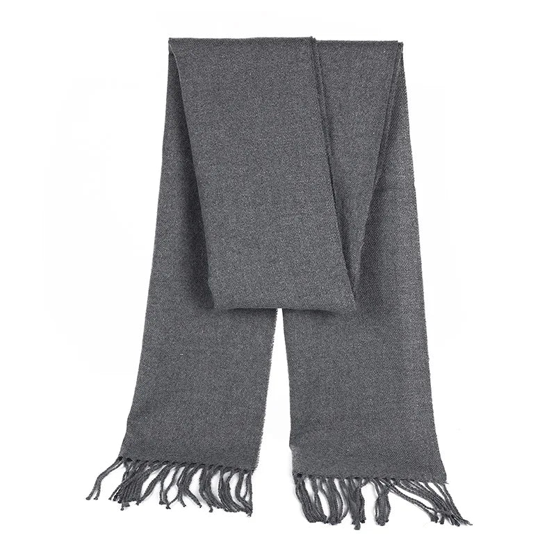 Men's Plaid & Striped Scarf