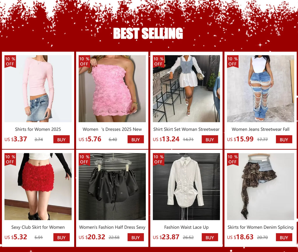 Three Dimensional Rose Long Skirt