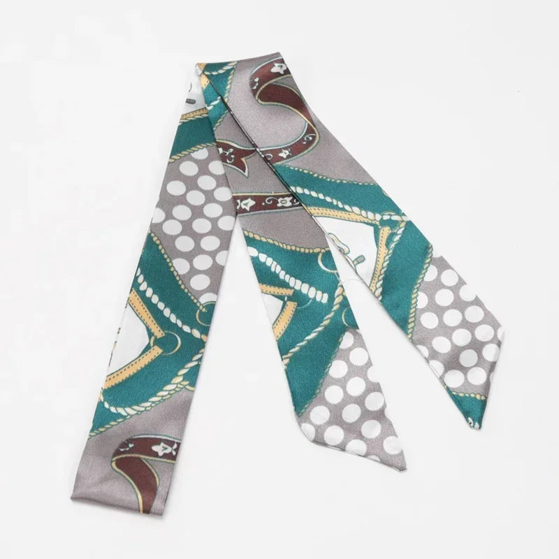 Light Skinny Print Head Scarf/Bandana(s)
