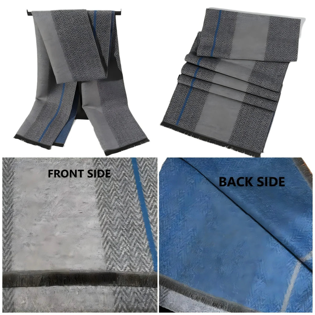 Men's Winter Faux Cashmere Scarf