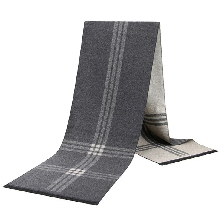 Men's Cashmere Big Neckerchief Casual Scarf
