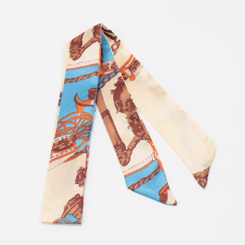 Light Skinny Print Head Scarf/Bandana(s)