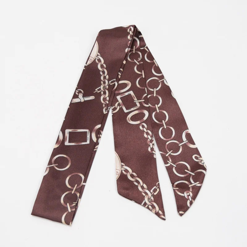 Light Skinny Print Head Scarf/Bandana(s)