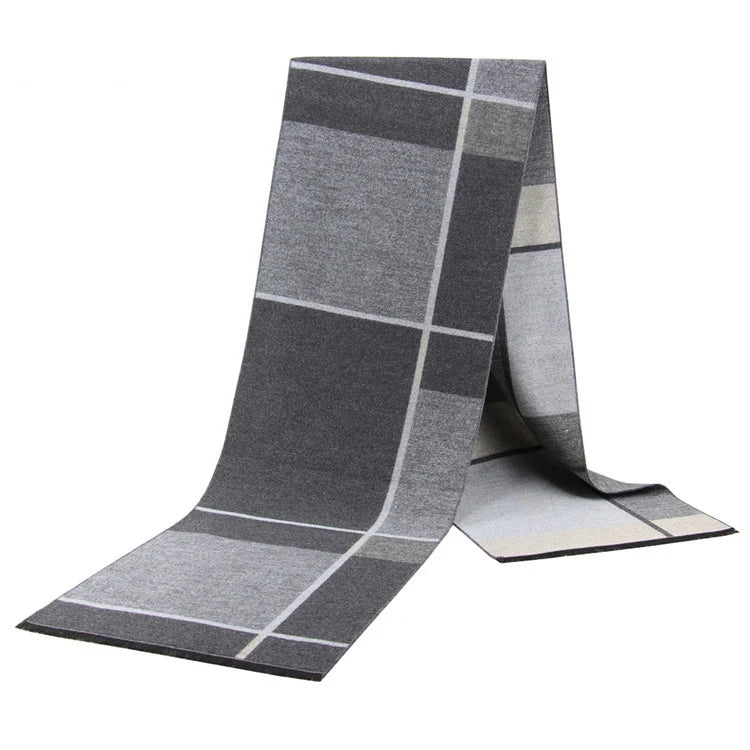Men's Cashmere Big Neckerchief Casual Scarf