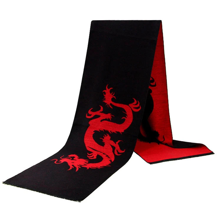 Men's Cashmere Big Neckerchief Casual Scarf