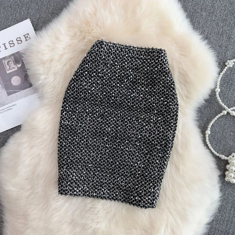 Stretchable Korean Mini-Skirt