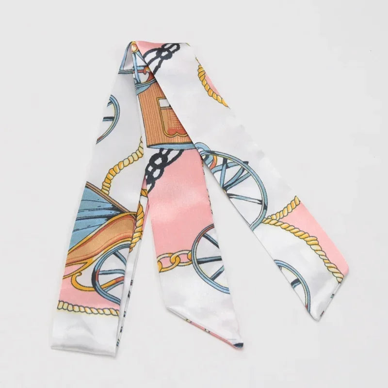Light Skinny Print Head Scarf/Bandana(s)