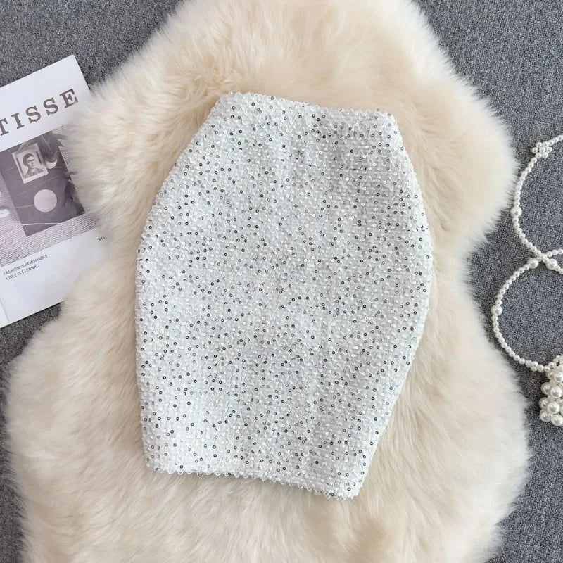 Stretchable Korean Mini-Skirt