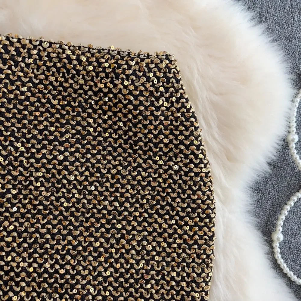 Stretchable Korean Mini-Skirt