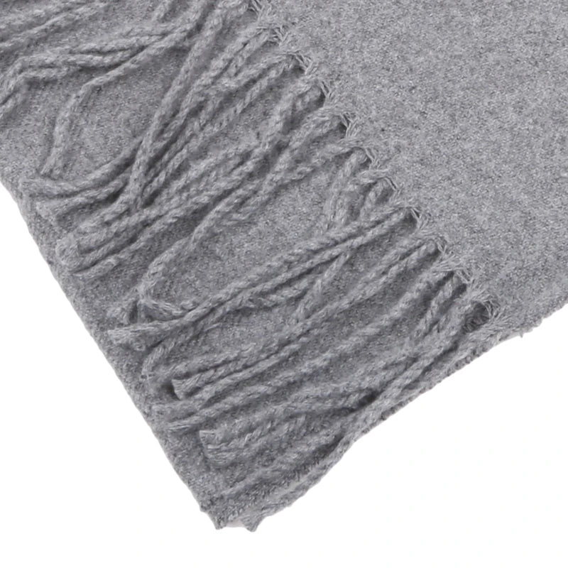 Men's Classic Solid Color Scarf