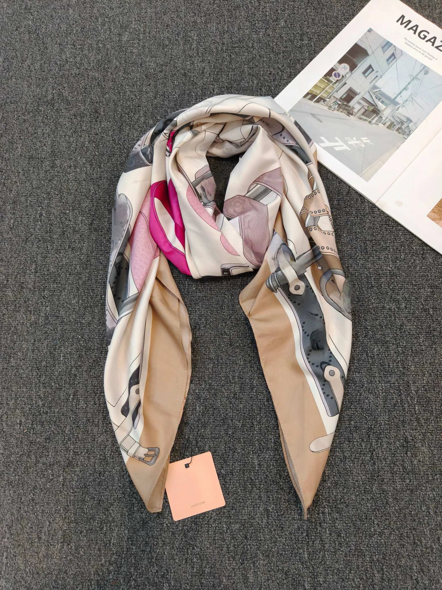 Versatile Print Scarf/Shawl