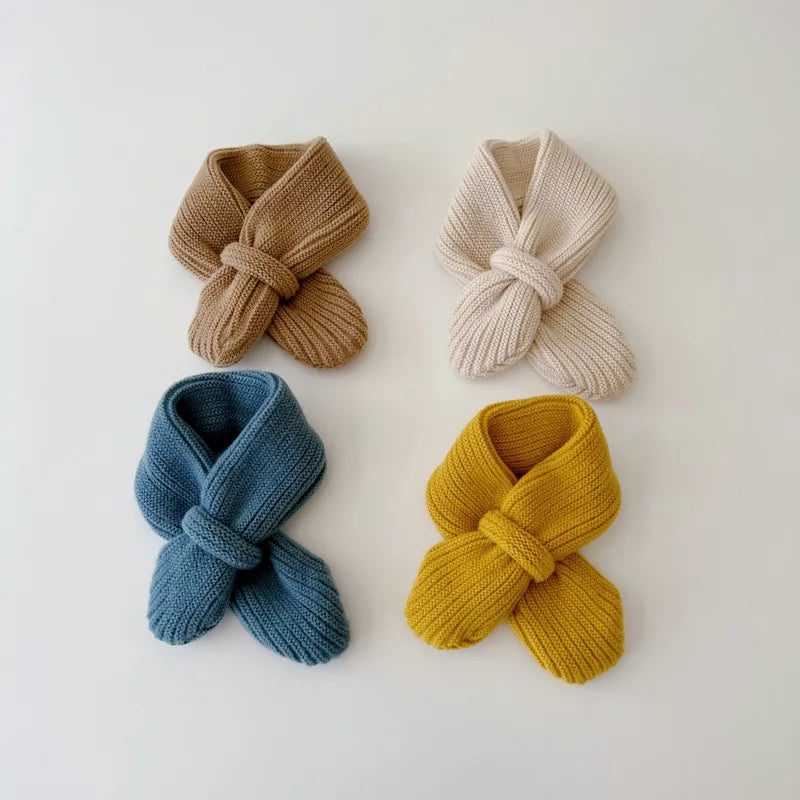 Knit Baby Scarves