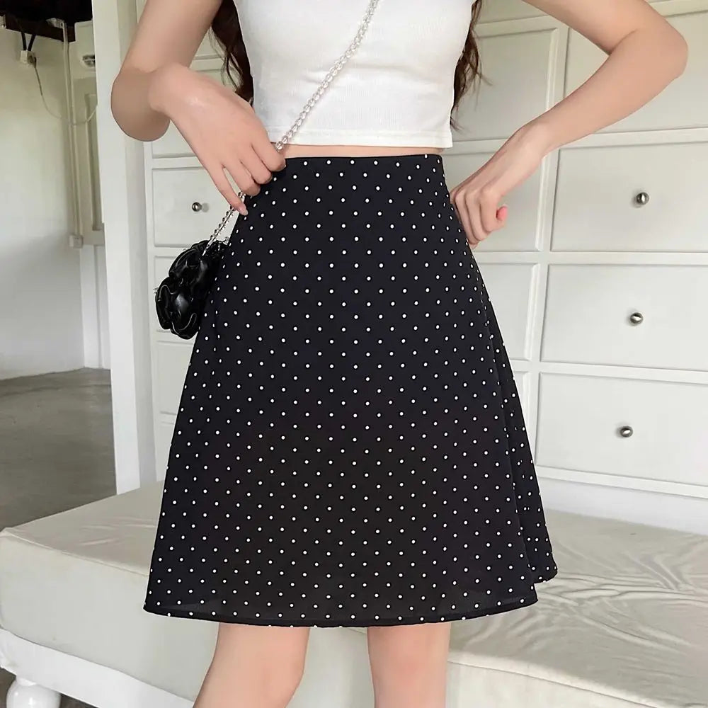 High Waist Midi Skirt