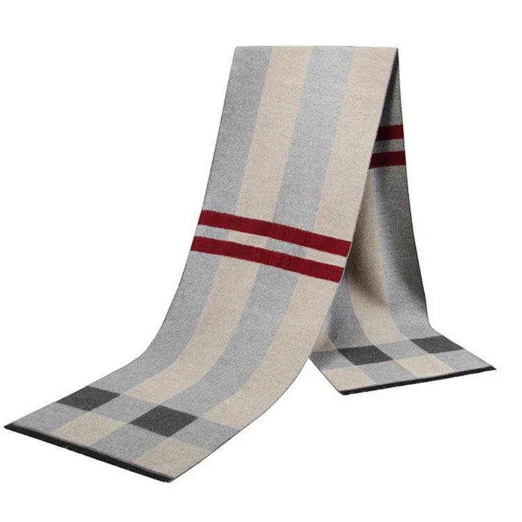 Men's Cashmere Big Neckerchief Casual Scarf
