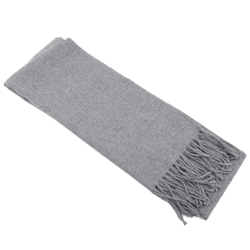 Men's Classic Solid Color Scarf